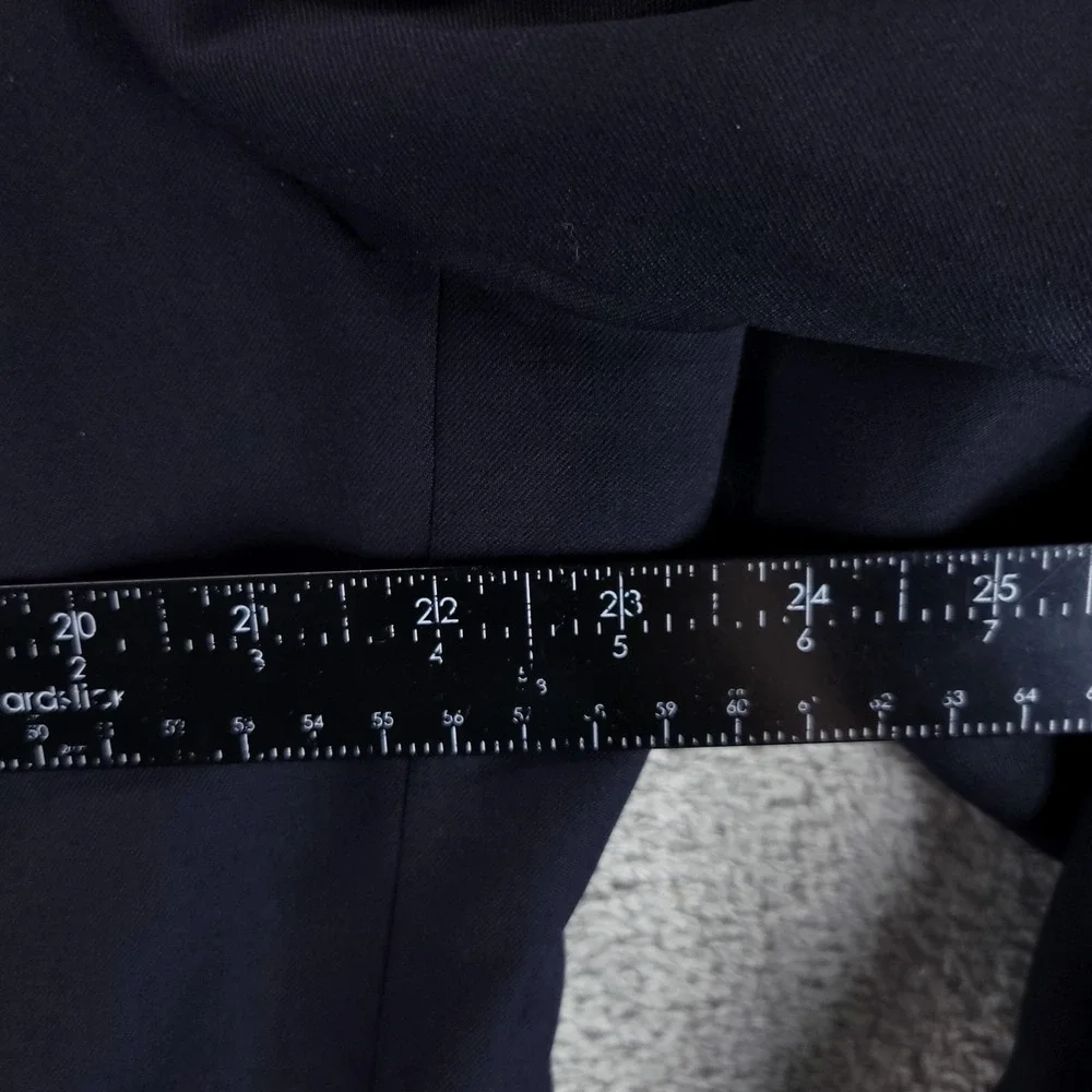 Hugo Boss Suit Jacket Mens 46R Blue Wool Einstein Omega Made USA Office Career